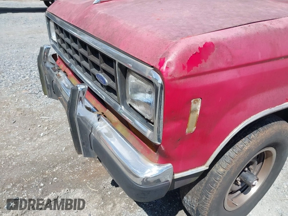 1986 Ford Ranger with VIN 1FTCR15T1GPA77845, listed as a IAAI auction lot 42033135 with 27,474 mi miles. Bid and sale history available at carsss.com. Image 6.