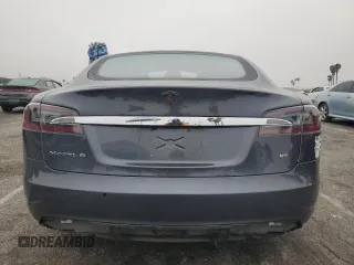 2014 Tesla Model S 60 with VIN 5YJSA1H10EFP60690, listed as a Copart auction lot 62515065 with 57,864 mi miles and Clean title. Bid and sale history available at DreamBid. Image 6.