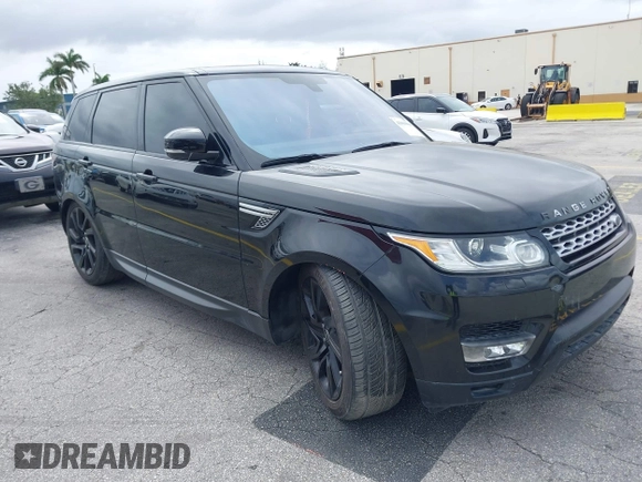 2016 Land Rover Range Rover Sport HSE z VIN SALWR2KF4GA655188, wystawiony jako IAAI lot #42342845 z przebiegiem Nie podano mil oraz . Historia ofert i sprzedaży dostępna na DreamBid. Obrazek 1.