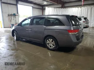 2015 Honda Odyssey EX z VIN 5FNRL5H43FB031014, wystawiony jako Copart lot #55764275 z przebiegiem 110 735 mil mil oraz Szkoda całkowita • Salvage title. Historia ofert i sprzedaży dostępna na DreamBid. Obrazek 2.