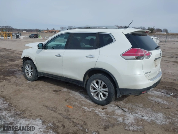 2016 Nissan Rogue S with VIN 5N1AT2MV4GC917962, listed as a IAAI auction lot 41606001 with 161,691 mi miles. Bid and sale history available at carsss.com. Image 3.