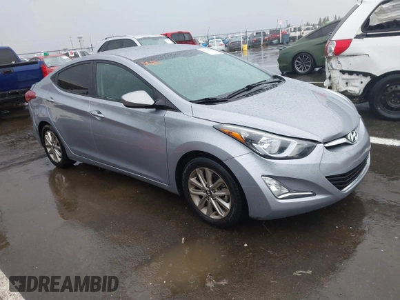 2015 Hyundai Elantra SE z VIN 5NPDH4AE7FH616818, wystawiony jako IAAI lot #41784684 z przebiegiem 107 377 mil mil oraz . Historia ofert i sprzedaży dostępna na DreamBid. Obrazek 1.