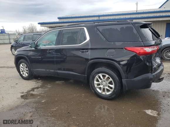 2019 Chevrolet Traverse LT Cloth with VIN 1GNEVGKW8KJ217365, listed as a Copart auction lot 52810885 with 120,224 mi miles and Salvage Title. Bid and sale history available at carsss.com. Image 2.