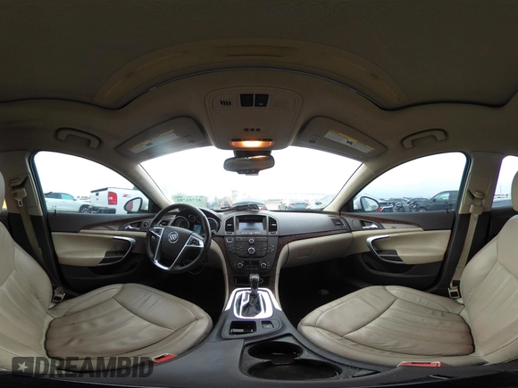 2013 Buick Regal Turbo Premium 1 z VIN 2G4GS5EV2D9220208, wystawiony jako IAAI lot #42281281 z przebiegiem 157 452 mil mil oraz . Historia ofert i sprzedaży dostępna na DreamBid. Obrazek 18.