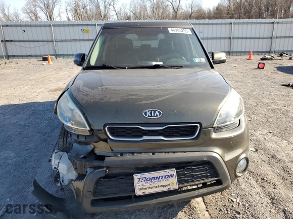 2012 Kia Soul + with VIN KNDJT2A66C7365837, listed as a Copart auction lot 48905295 with 119,459 mi miles and Salvage Title. Bid and sale history available at carsss.com. Image 5.