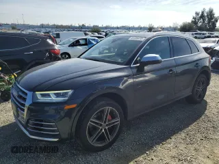 2018 Audi SQ5 Premium Plus with VIN WA1A4AFY6J2047397, listed as a Copart auction lot 46456415 with 73,353 mi miles and Salvage Title. Bid and sale history available at carsss.com. Image 1.