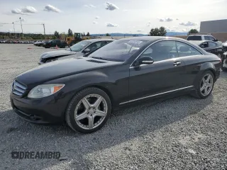 2007 Mercedes-Benz CL-Class 5.5L V8 with VIN WDDEJ71X07A001943, listed as a Copart auction lot 50934845 with 72,041 mi miles and Salvage Title. Bid and sale history available at carsss.com. Image 1.