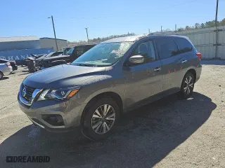 2020 Nissan Pathfinder S with VIN 5N1DR2AN9LC603086, listed as a Copart auction lot 44132805 with 79,132 mi miles and Clean Title. Bid and sale history available at carsss.com. Image 1.