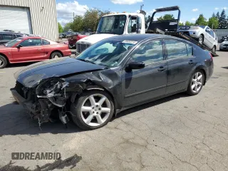 2004 Nissan Maxima SE with VIN 1N4BA41E14C812604, listed as a Copart auction lot 58680314 with 279,799 mi miles and Salvage Title. Bid and sale history available at carsss.com. Image 1.