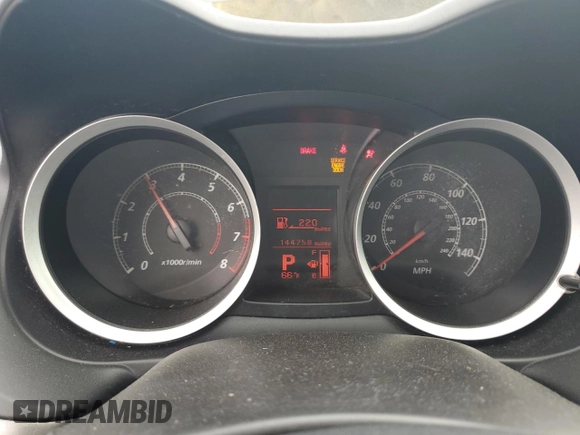 2012 Mitsubishi Lancer ES with VIN JA32U2FU2CU031605, listed as a Copart auction lot 75955734 with 144,758 mi miles and Salvage Title. Bid and sale history available at carsss.com. Image 9.