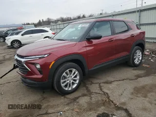 2024 Chevrolet TrailBlazer LS with VIN KL79MNSL9RB079327, listed as a Copart auction lot 46916855 with 4,807 mi miles and Salvage Title. Bid and sale history available at DreamBid. Image 1.