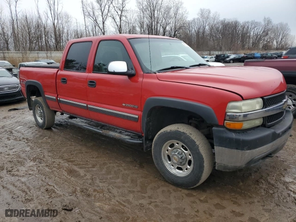 2002 Chevrolet Silverado 2500HD LS with VIN 1GCHK23U02F248854, listed as a Copart auction lot 47194965 with NaN miles and Clean Title. Bid and sale history available at carsss.com. Image 4.