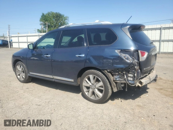 2015 Nissan Pathfinder S with VIN 5N1AR2MN0FC668749, listed as a Copart auction lot 52882495 with 125,061 mi miles and Salvage title. Bid and sale history available at DreamBid. Image 2.
