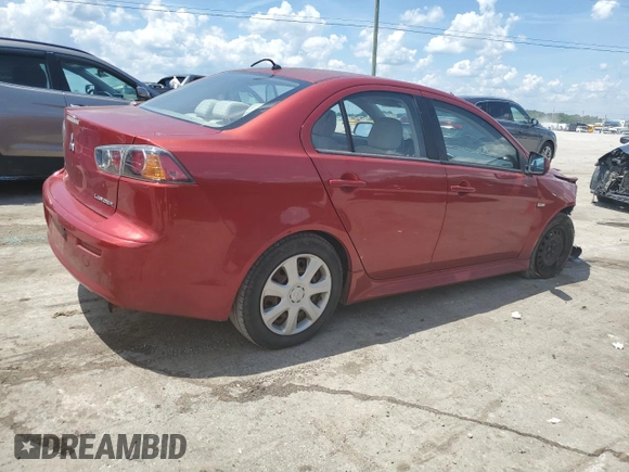 2014 Mitsubishi Lancer ES with VIN JA32U2FU4EU011407, listed as a Copart auction lot 55644954 with 191,722 mi miles and Salvage Title. Bid and sale history available at carsss.com. Image 3.