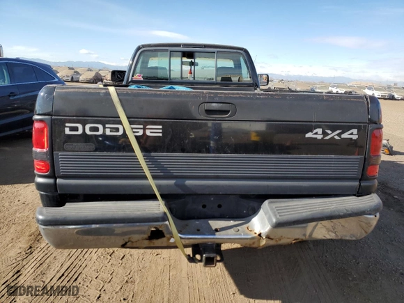 1996 Dodge Ram 1500 with VIN 1B7HF16Z9TJ184415, listed as a Copart auction lot 87069024 with 163,875 mi miles and Salvage Title. Bid and sale history available at carsss.com. Image 6.
