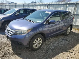 2013 Honda CR-V EX with VIN 2HKRM4H51DH689817, listed as a Copart auction lot 53637875 with 161,301 mi miles and Salvage Title. Bid and sale history available at carsss.com. Image 1.