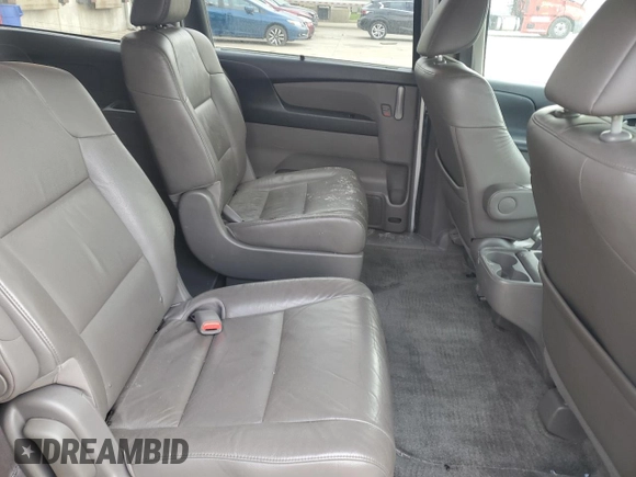 2012 Honda Odyssey EX-L with VIN 5FNRL5H60CB117376, listed as a Copart auction lot 50740725 with 163,716 mi miles and Salvage Title. Bid and sale history available at DreamBid. Image 12.