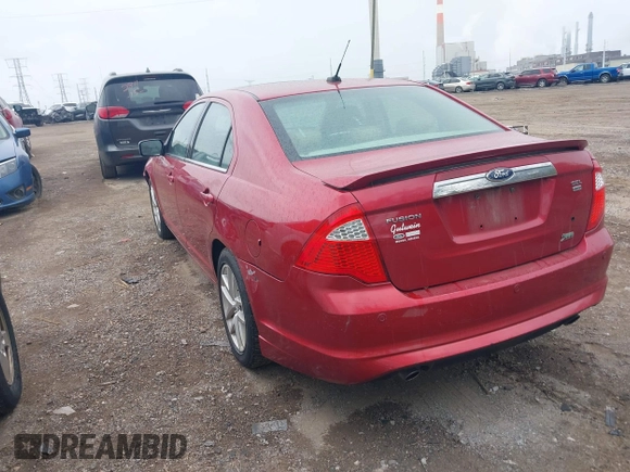 2010 Ford Fusion SEL with VIN 3FAHP0CG3AR421256, listed as a IAAI auction lot 42088731 with 147,082 mi miles. Bid and sale history available at carsss.com. Image 3.