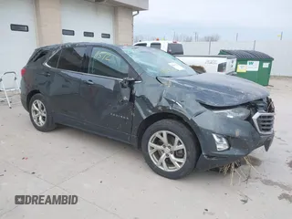 2018 Chevrolet Equinox LT with VIN 3GNAXKEX4JS505767, listed as a IAAI auction lot 41011572 with 117,750 mi miles and . Bid and sale history available at DreamBid. Image 1.