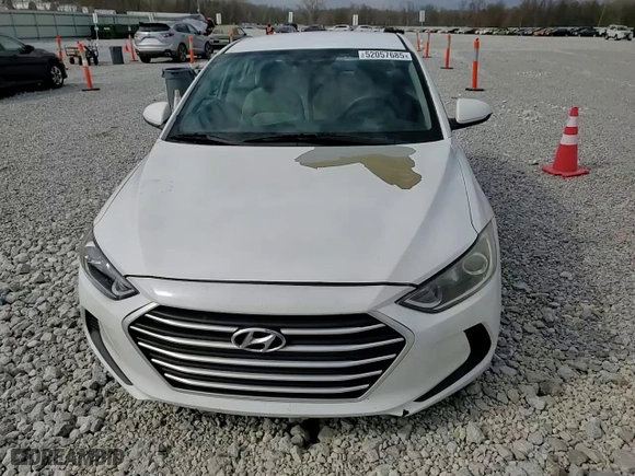 2017 Hyundai Elantra SE with VIN 5NPD84LF3HH054506, listed as a Copart auction lot 52057685 with 117,669 mi miles and Salvage Title. Bid and sale history available at carsss.com. Image 11.