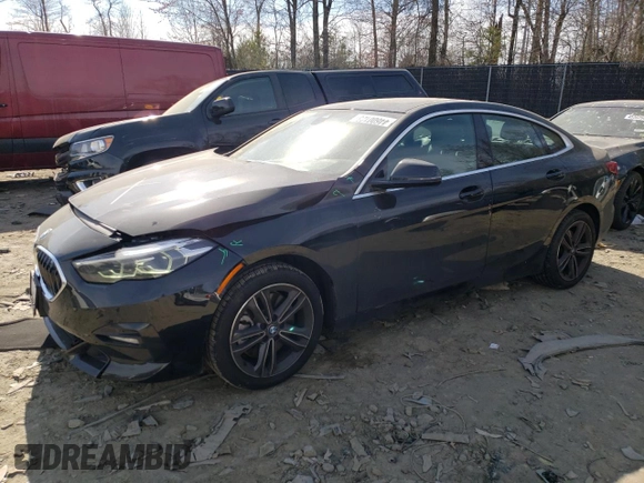 2021 BMW 2 Series 228i xDrive with VIN WBA73AK05M7H04412, listed as a Copart auction lot 44600123 with 20,494 mi miles. Bid and sale history available at carsss.com. Image 1.