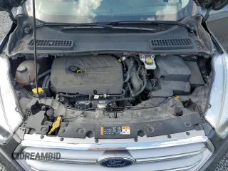 2017 Ford Escape SE with VIN 1FMCU0GD3HUD81918, listed as a Copart auction lot 51386635 with 0 mi miles and Salvage Title. Bid and sale history available at carsss.com. Image 12.