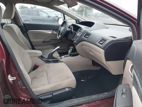 2013 Honda Civic EX with VIN 19XFB2F83DE216130, listed as a IAAI auction lot 41368242 with 105,019 mi miles and . Bid and sale history available at DreamBid. Image 5.