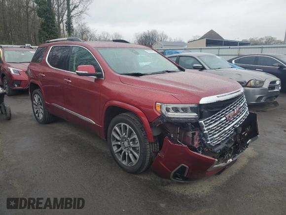 2021 GMC Acadia Denali z VIN 1GKKNXLS2MZ141187, wystawiony jako Copart lot #51343615 z przebiegiem 45 361 mil mil oraz Szkoda całkowita • Salvage title. Historia ofert i sprzedaży dostępna na DreamBid. Obrazek 4.