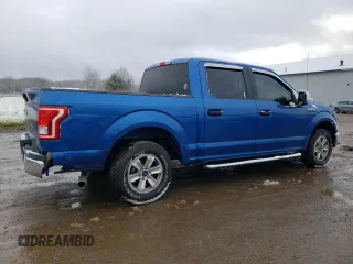 2015 Ford F-150 XLT with VIN 1FTEW1C85FFB63793, listed as a Copart auction lot 45344125 with 76,905 mi miles and Salvage Title. Bid and sale history available at carsss.com. Image 3.