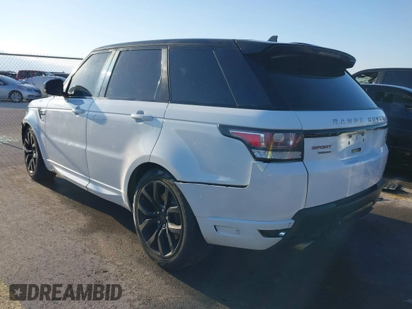 2015 Land Rover Range Rover Sport Autobiography with VIN SALWV2TF7FA600615, listed as a IAAI auction lot 41630214 with 97,853 mi miles and . Bid and sale history available at DreamBid. Image 3.