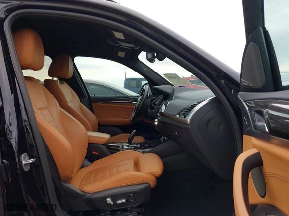 2021 BMW X3 M40i with VIN 5UXTY9C02M9F43214, listed as a IAAI auction lot 41366085 with 45,503 mi miles. Bid and sale history available at carsss.com. Image 5.