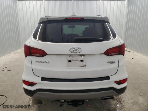 2017 Hyundai Santa Fe Sport 2.4L with VIN 5NMZUDLB1HH023816, listed as a Copart auction lot 47215965 with 104,596 mi miles and Clean Title. Bid and sale history available at carsss.com. Image 6.