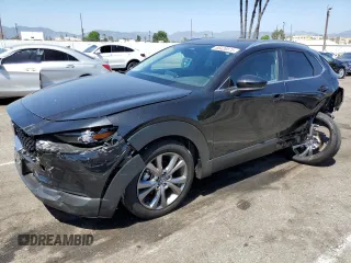 2024 Mazda CX-30 S Preferred z VIN 3MVDMBCM2RM637657, wystawiony jako Copart lot #56426575 z przebiegiem 14 500 mil mil oraz Szkoda całkowita • Salvage title. Historia ofert i sprzedaży dostępna na DreamBid. Obrazek 1.