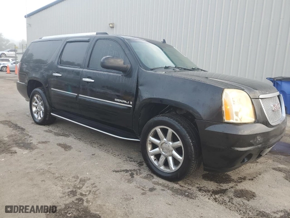 2008 GMC Yukon XL Denali with VIN 1GKFK66868J151763, listed as a Copart auction lot 60243464 with 214,836 mi miles and Salvage Title. Bid and sale history available at carsss.com. Image 4.