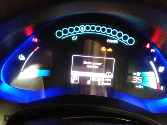 2013 Nissan LEAF SL with VIN 1N4AZ0CP5DC423640, listed as a IAAI auction lot 41582492 with 106,269 mi miles. Bid and sale history available at carsss.com. Image 13.