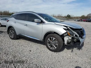 2018 Nissan Murano SV with VIN 5N1AZ2MG0JN197006, listed as a Copart auction lot 49572025 with 87,903 mi miles and Salvage Title. Bid and sale history available at DreamBid. Image 4.