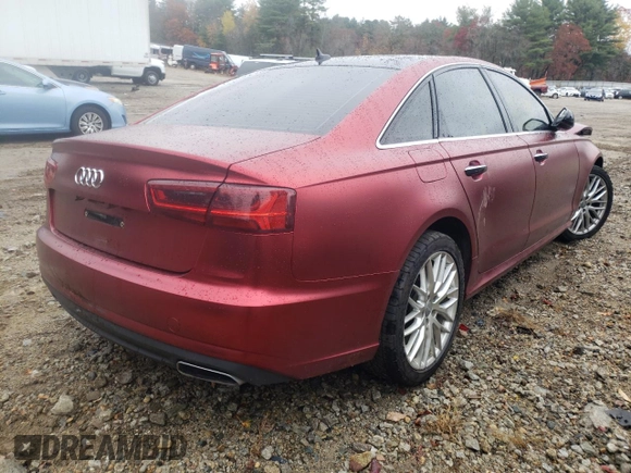 2016 Audi A6 3.0T Prestige with VIN WAUHGAFC5GN072828, listed as a Copart auction lot 65575962 with 0 mi miles. Bid and sale history available at carsss.com. Image 4.