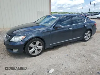 2010 Lexus LS 460 with VIN JTHBL5EF7A5091846, listed as a Copart auction lot 53911275 with 168,398 mi miles and Salvage Title. Bid and sale history available at carsss.com. Image 1.