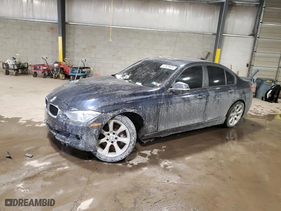 2014 BMW 3 Series 335i xDrive with VIN WBA3B9G55ENR91166, listed as a Copart auction lot 41929685 with 100,690 mi miles and Salvage Title. Bid and sale history available at carsss.com. Image 1.