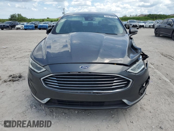 2020 Ford Fusion SEL with VIN 3FA6P0CD5LR177156, listed as a Copart auction lot 65674585 with 123,728 mi miles and Salvage title. Bid and sale history available at DreamBid. Image 5.