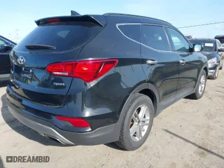2018 Hyundai Santa Fe Sport 2.4L with VIN 5XYZU3LB7JG522503, listed as a IAAI auction lot 41988914 with 180,742 mi miles. Bid and sale history available at carsss.com. Image 4.