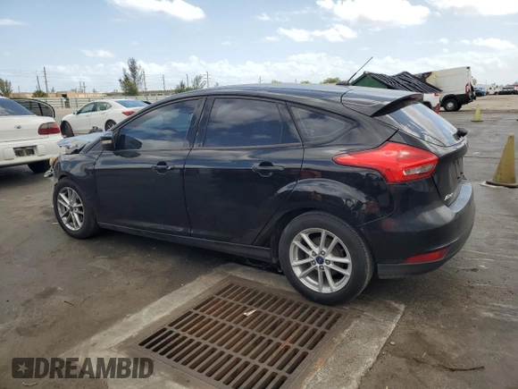 2017 Ford Focus SE with VIN 1FADP3K24HL241881, listed as a Copart auction lot 51017165 with 50,605 mi miles and Salvage Title. Bid and sale history available at carsss.com. Image 2.