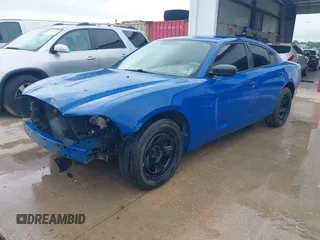 2012 Dodge Charger Police with VIN 2C3CDXAT8CH232336, listed as a IAAI auction lot 42363575 with 171,590 mi miles and . Bid and sale history available at DreamBid. Image 2.