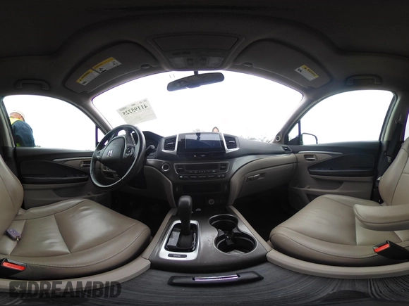 2017 Honda Pilot EX-L with VIN 5FNYF5H54HB009568, listed as a IAAI auction lot 41195225 with 112,763 mi miles. Bid and sale history available at carsss.com. Image 18.