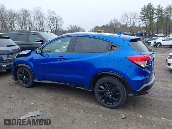 2022 Honda HR-V Sport with VIN 3CZRU6H18NM704652, listed as a IAAI auction lot 41742125 with 31,992 mi miles. Bid and sale history available at carsss.com. Image 14.