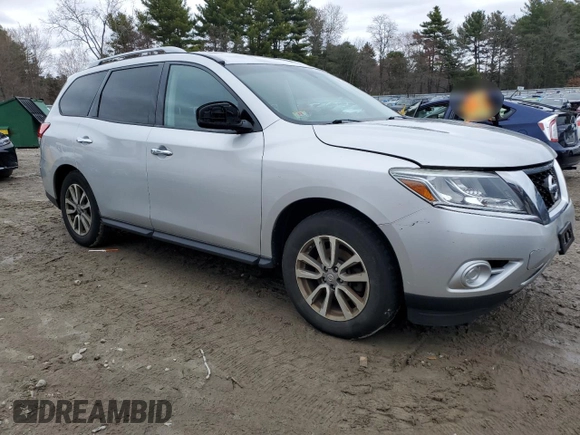 2016 Nissan Pathfinder SV with VIN 5N1AR2MM2GC604513, listed as a Copart auction lot 52271725 with 127,336 mi miles and Clean Title. Bid and sale history available at carsss.com. Image 4.