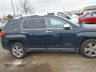 2015 GMC Terrain SLT with VIN 2GKFLYE32F6357641, listed as a IAAI auction lot 40746123 with 117,291 mi miles. Bid and sale history available at carsss.com. Image 13.