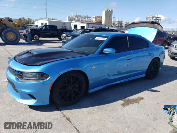 2015 Dodge Charger SRT Hellcat z VIN 2C3CDXL98FH836328, wystawiony jako Copart lot #50473255 z przebiegiem 38 821 mil mil oraz Czysty tytuł • Clean title. Historia ofert i sprzedaży dostępna na DreamBid. Obrazek 1.