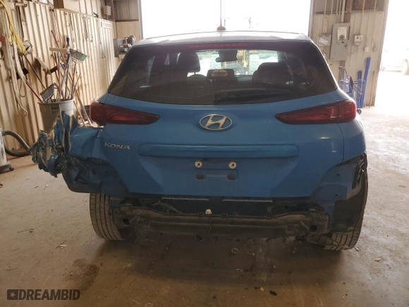 2020 Hyundai Kona SE with VIN KM8K12AA6LU441097, listed as a Copart auction lot 50582875 with 108,202 mi miles and Salvage Title. Bid and sale history available at carsss.com. Image 6.