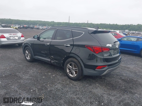 2017 Hyundai Santa Fe 2.4L with VIN 5NMZUDLB8HH009282, listed as a IAAI auction lot 42512122 with 81,744 mi miles and . Bid and sale history available at DreamBid. Image 3.